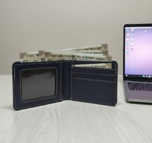 Personalised Black Wallets