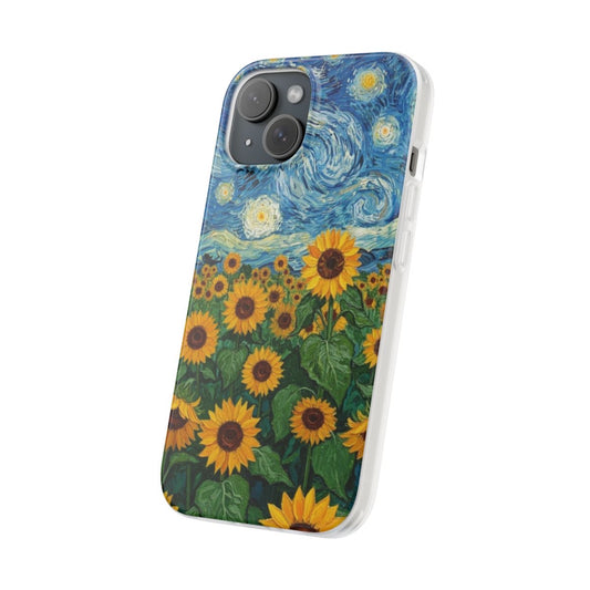 Sunflower Starry Night Phone Case