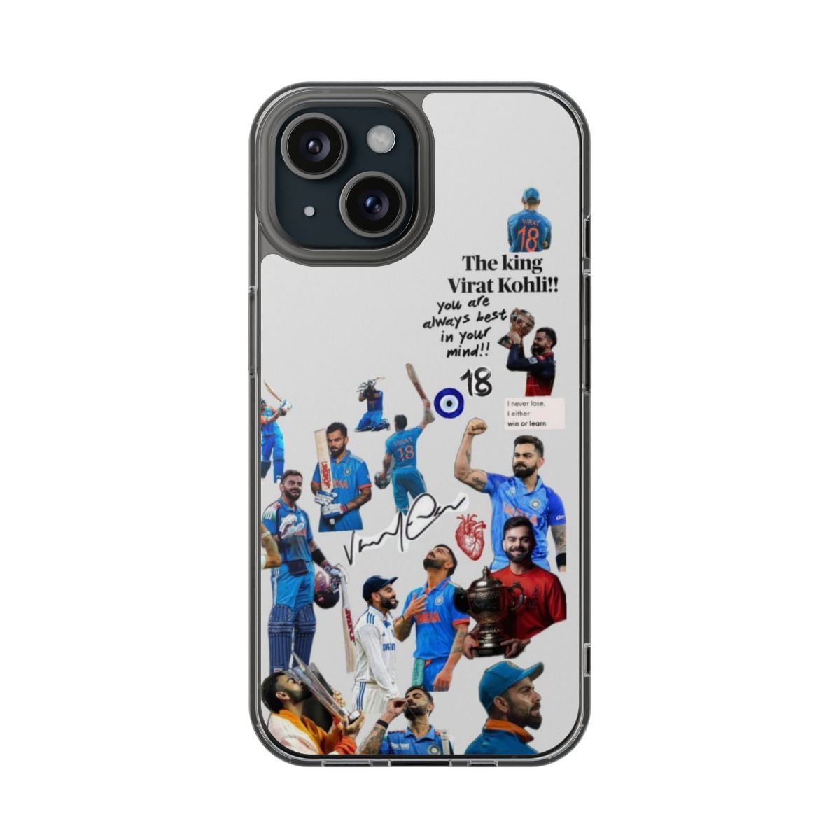 Virat 18 Aesthetic Phone Case