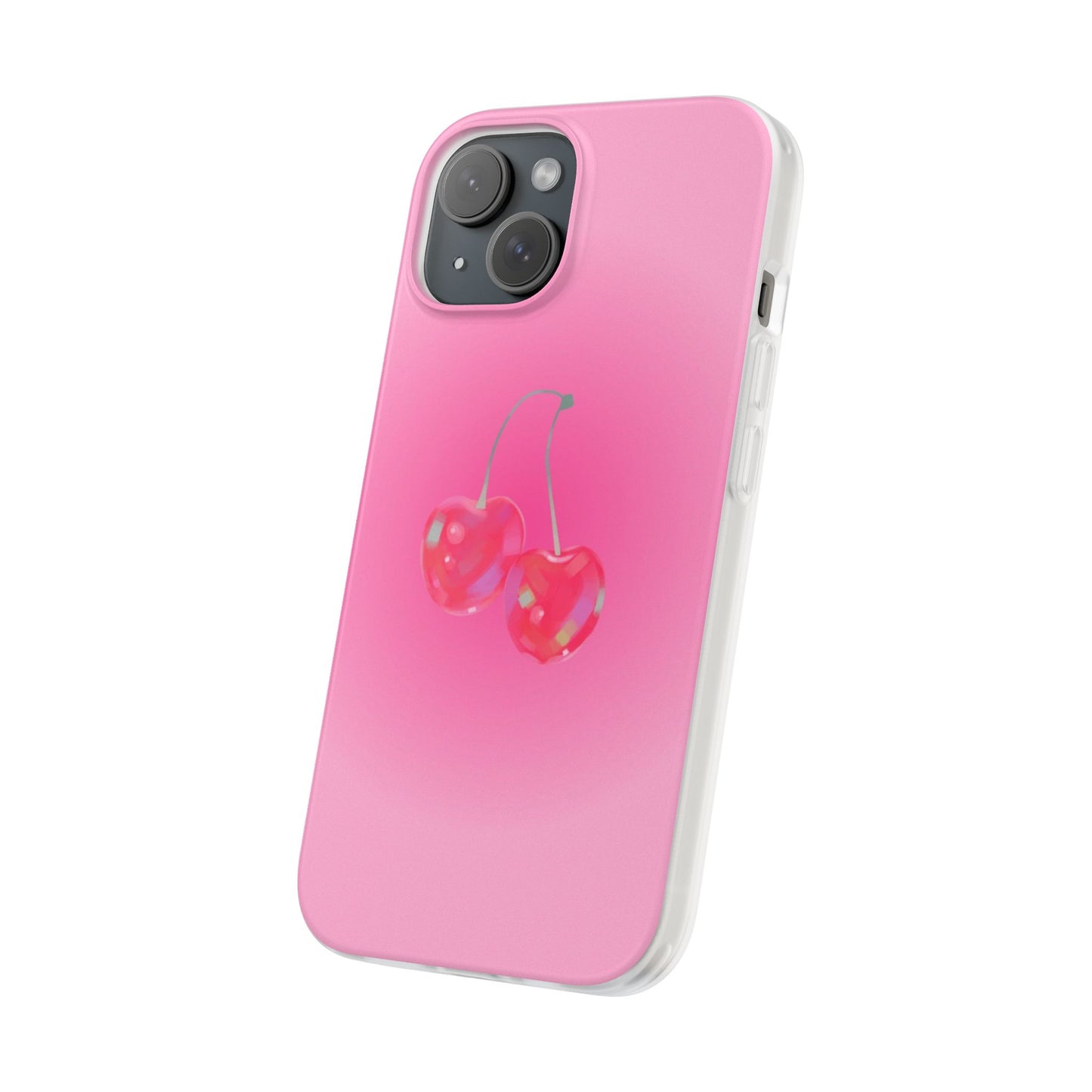 Cherry Aura Pink Phone Case - Covershub