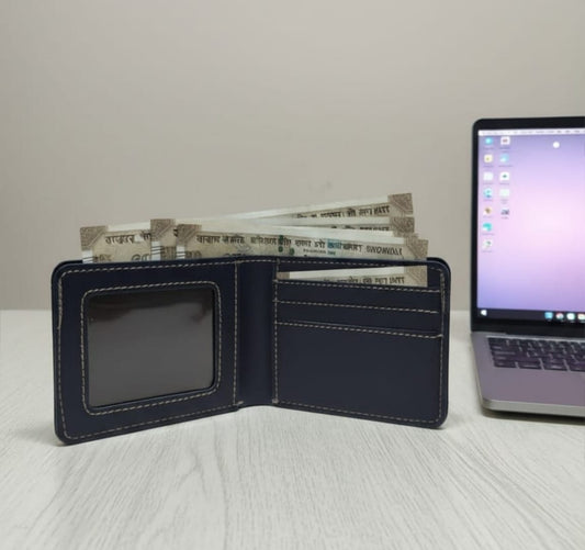 Personalised Blue Wallets