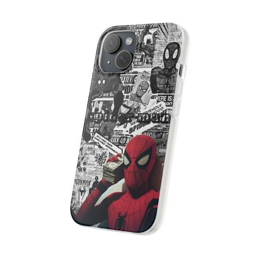 Aesthetic Spider Man Chill With Money Phone Case - Covershub