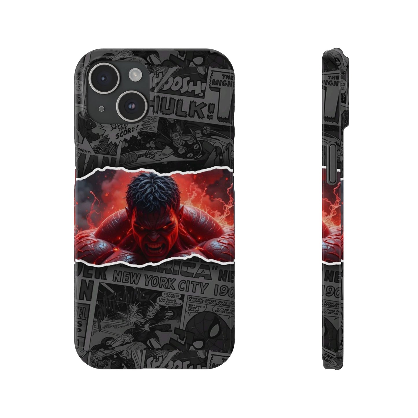 Aesthetics Red Hulk Phone Case - Covershub