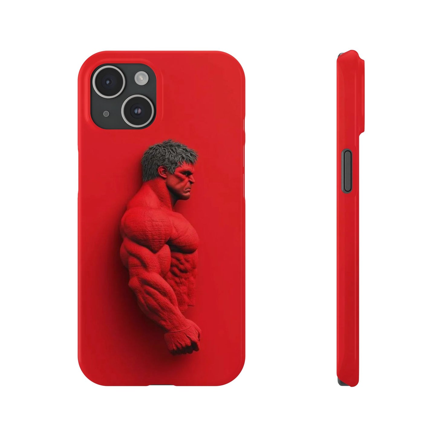 Red Hulk 3D Illusion Phone Case - Covershub