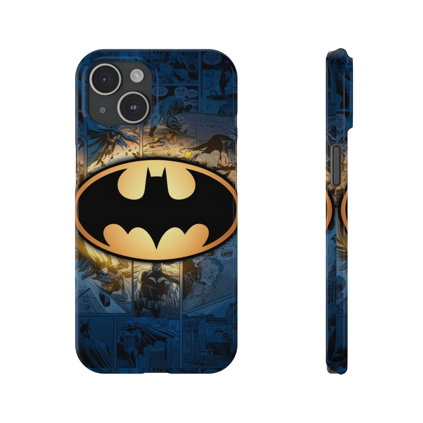 Aesthetic Bat Man Logo Phone Case - Covershub
