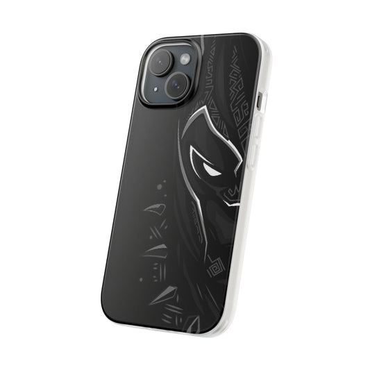 Black Phanther Grey Face Phone Case - Covershub