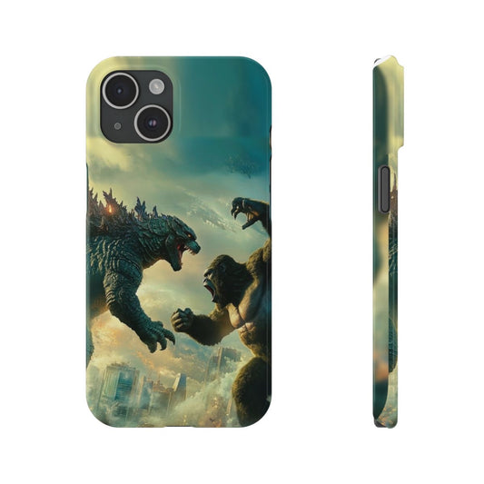 Godzilla and Kong Phone Case