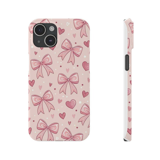 Bow And The Heart phone case