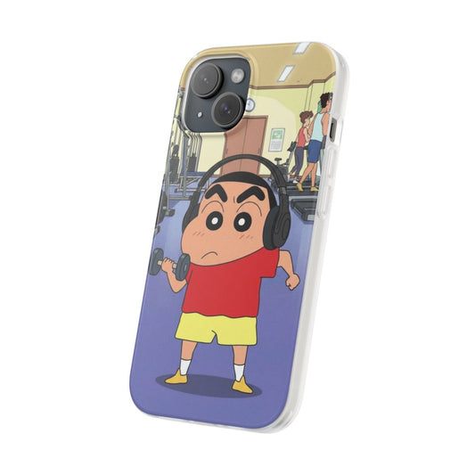 shinchan hard work Phone Case