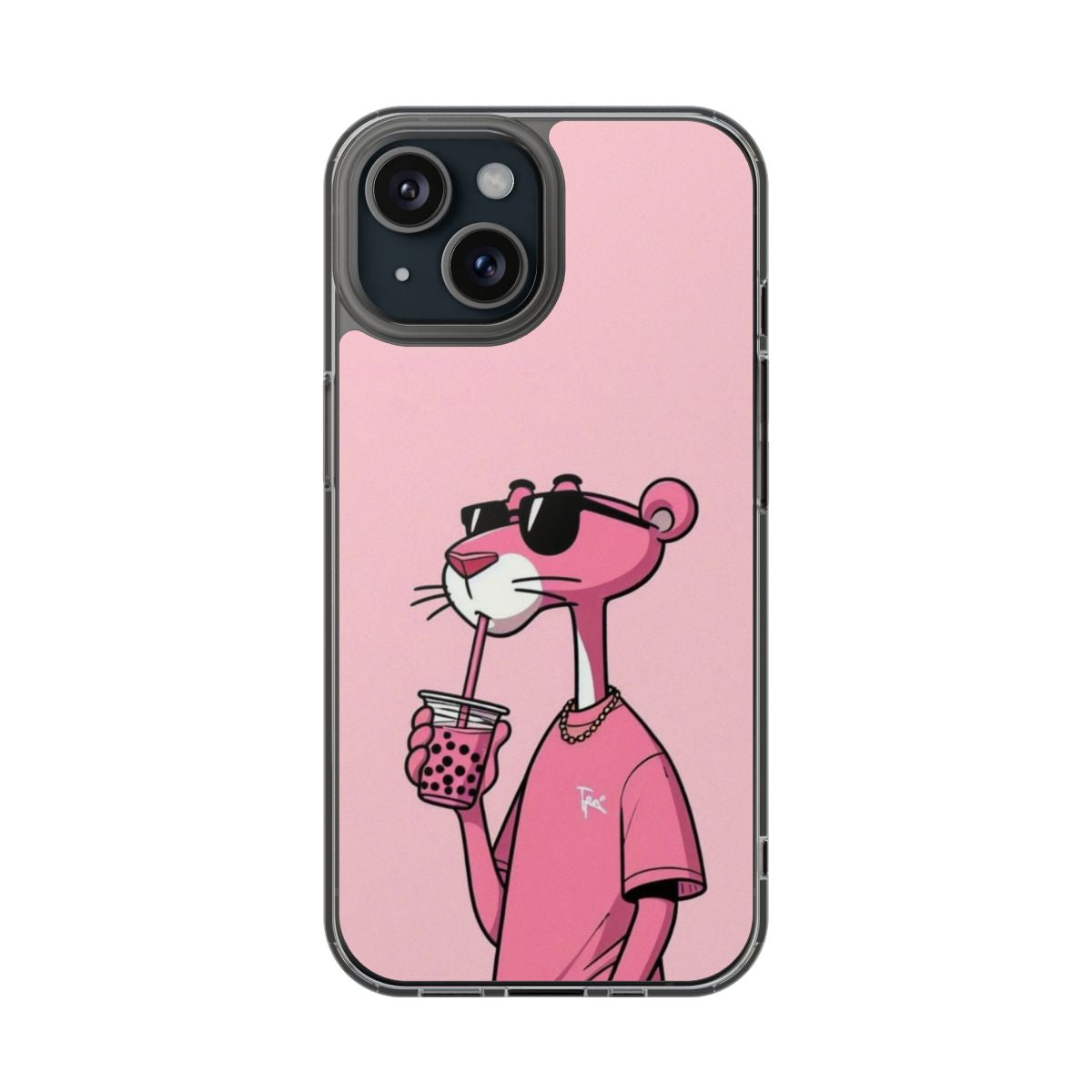 Pink Panther Boba Tea Edition Phone Case