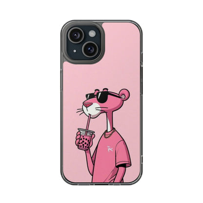 Pink Panther Boba Tea Edition Phone Case
