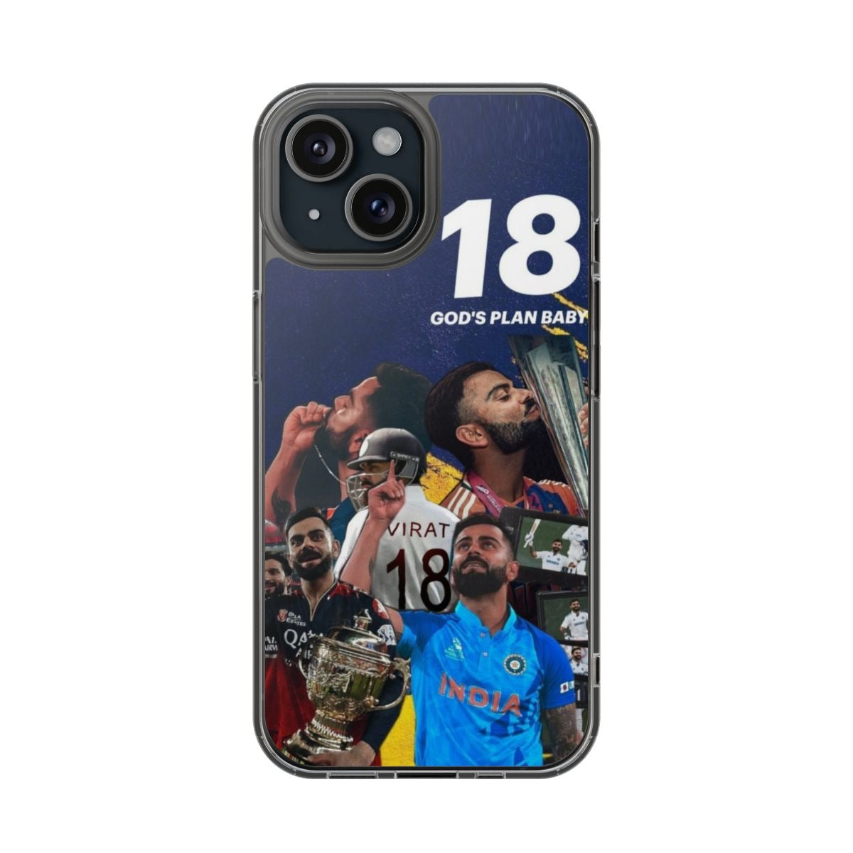 Virat 18 Aesthetic Phone Case