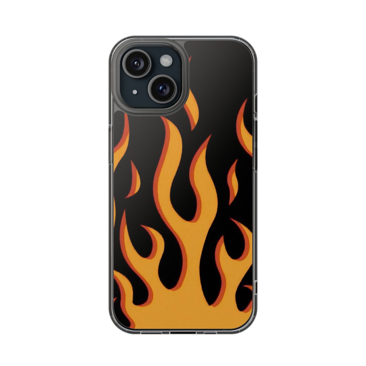 Flame Phone Case Orange