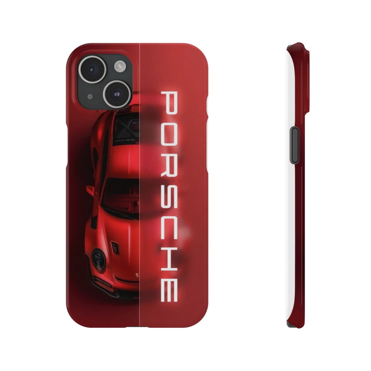 Red Porsche Sports Car Phone Case