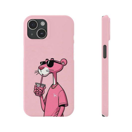 Pink Panther Boba Tea Edition Phone Case