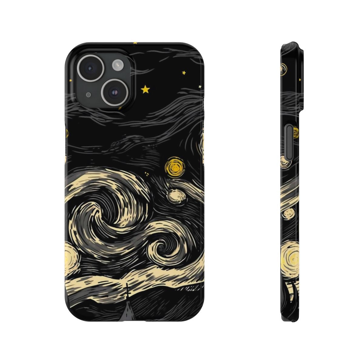 Vangogh's Black Night Phone Case