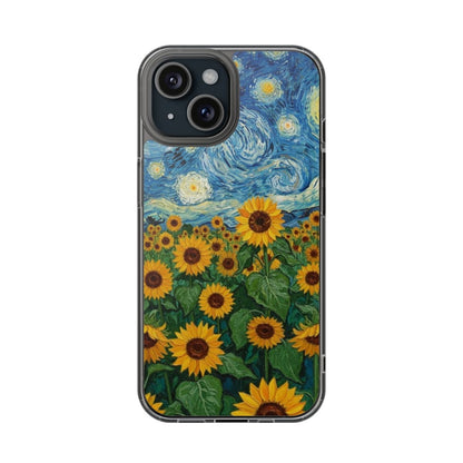 Sunflower Starry Night Phone Case