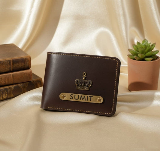 Personalised Dark Brown Wallets