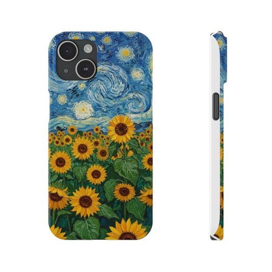 Sunflower Starry Night Phone Case