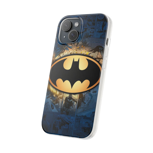 Aesthetic Bat Man Logo Phone Case - Covershub