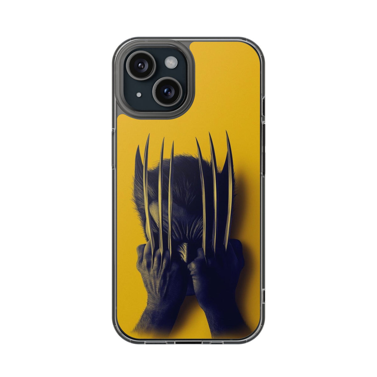 Wolverine Using A Phone Wolverine Face Phone Case - Covershub – CoversHub