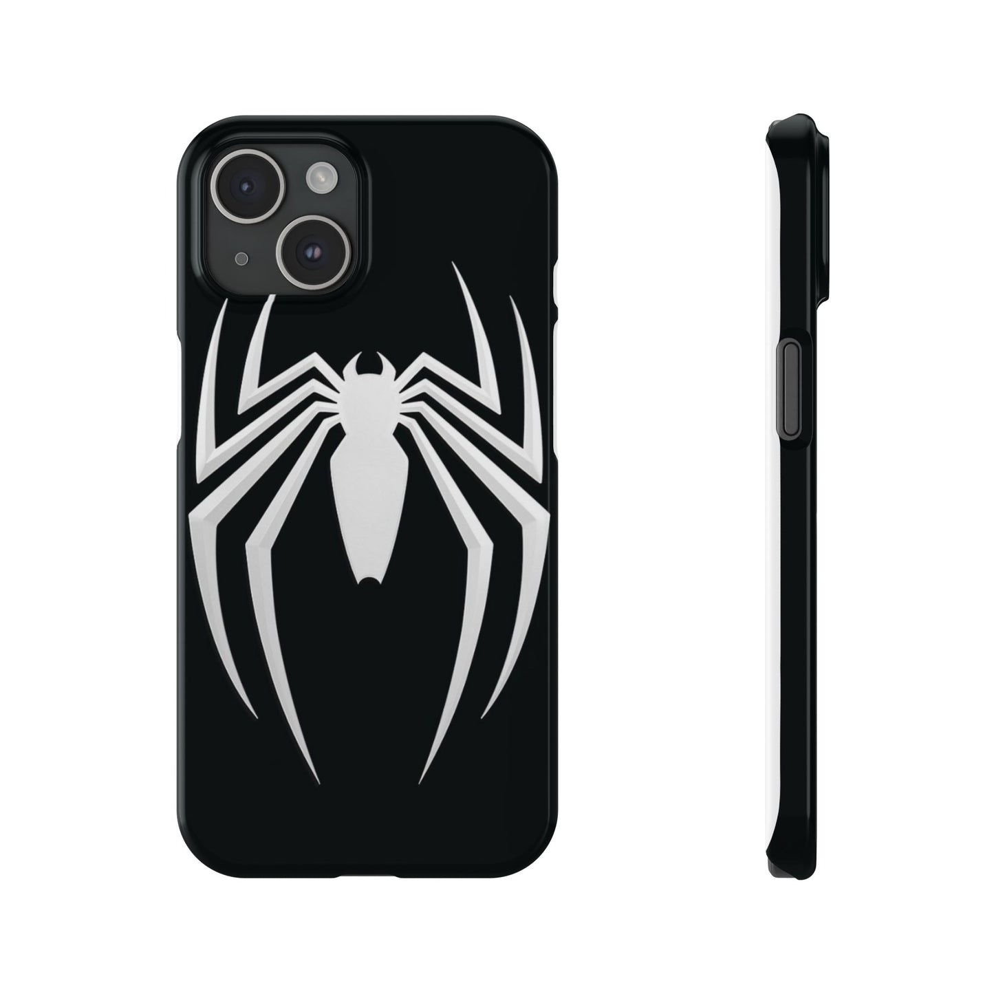 Spider Black Phone Case