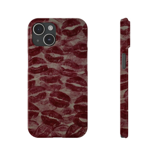 Red Kisses Phone Case