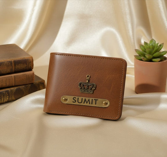 Personalised Tan Brown Wallets